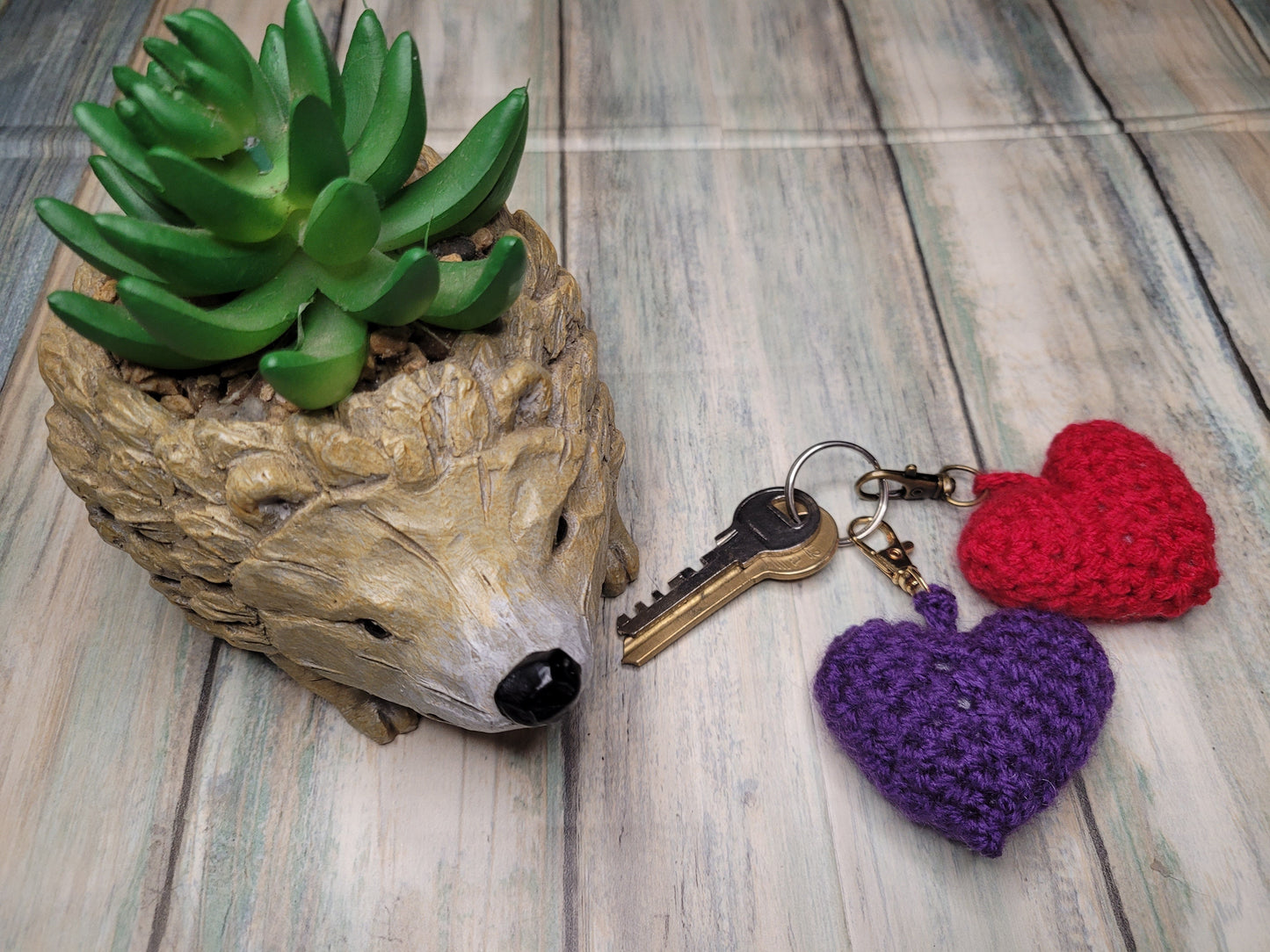 Pocket Hug Keyring (Purple)