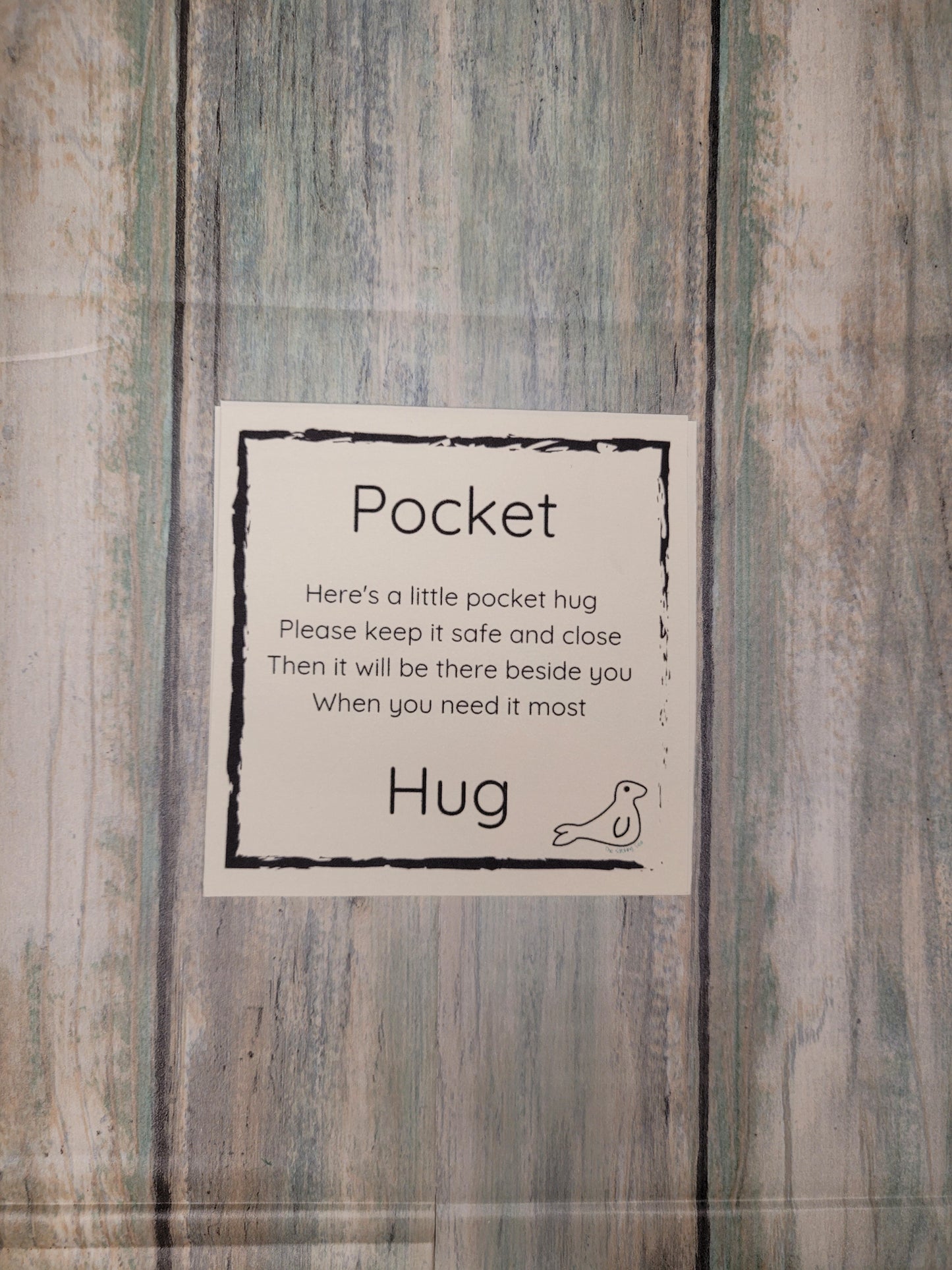 Pocket Hug Keyring (Orange)