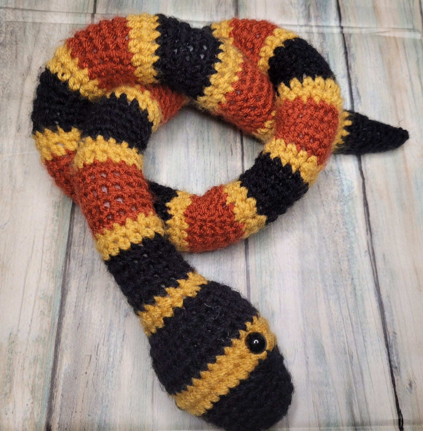 Crochet Coral Snake