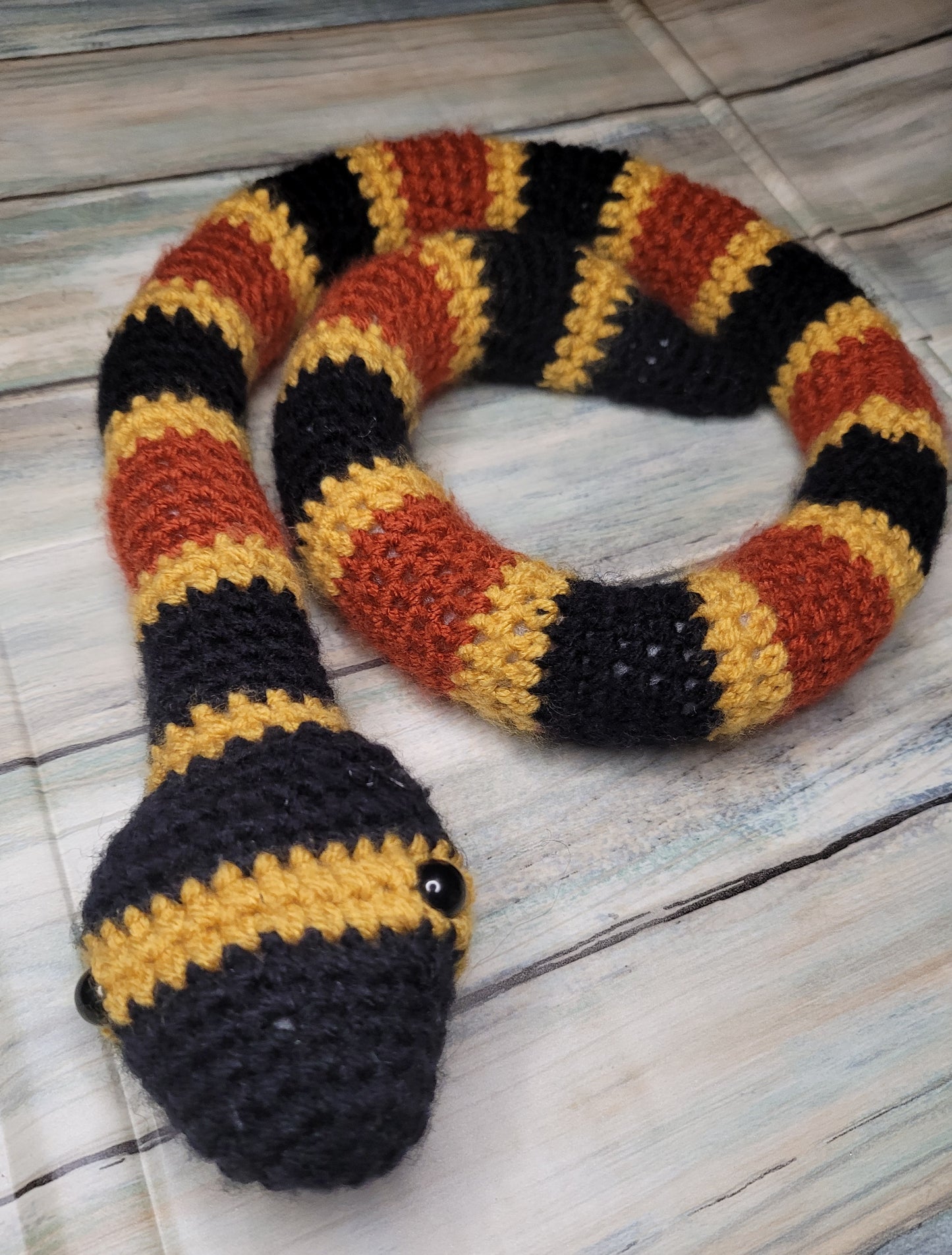 Crochet Coral Snake