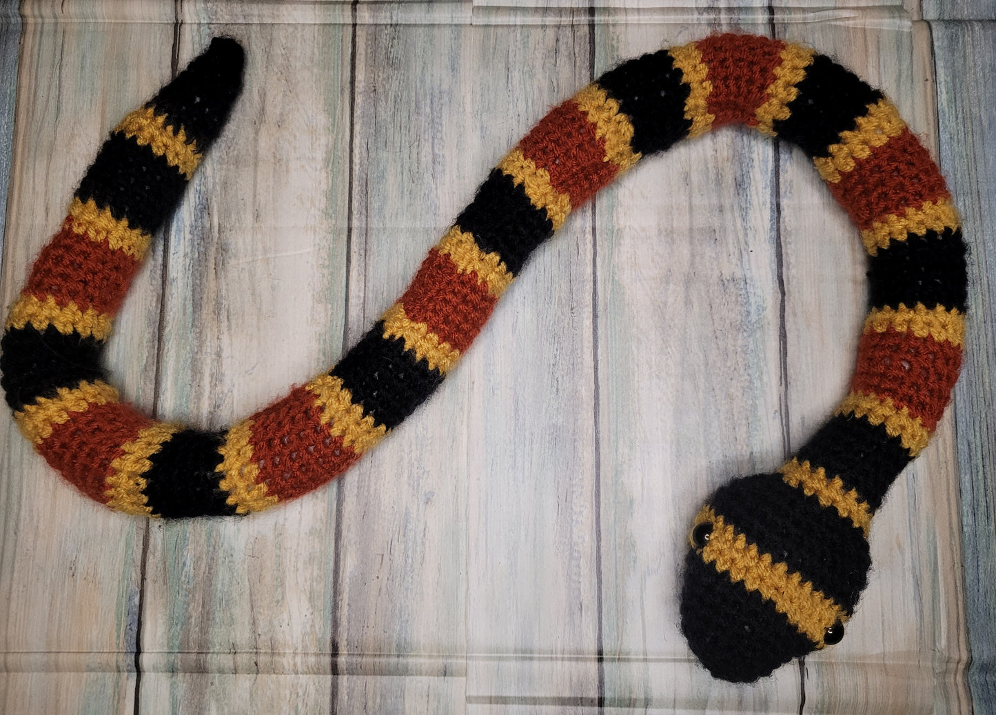 Crochet Coral Snake