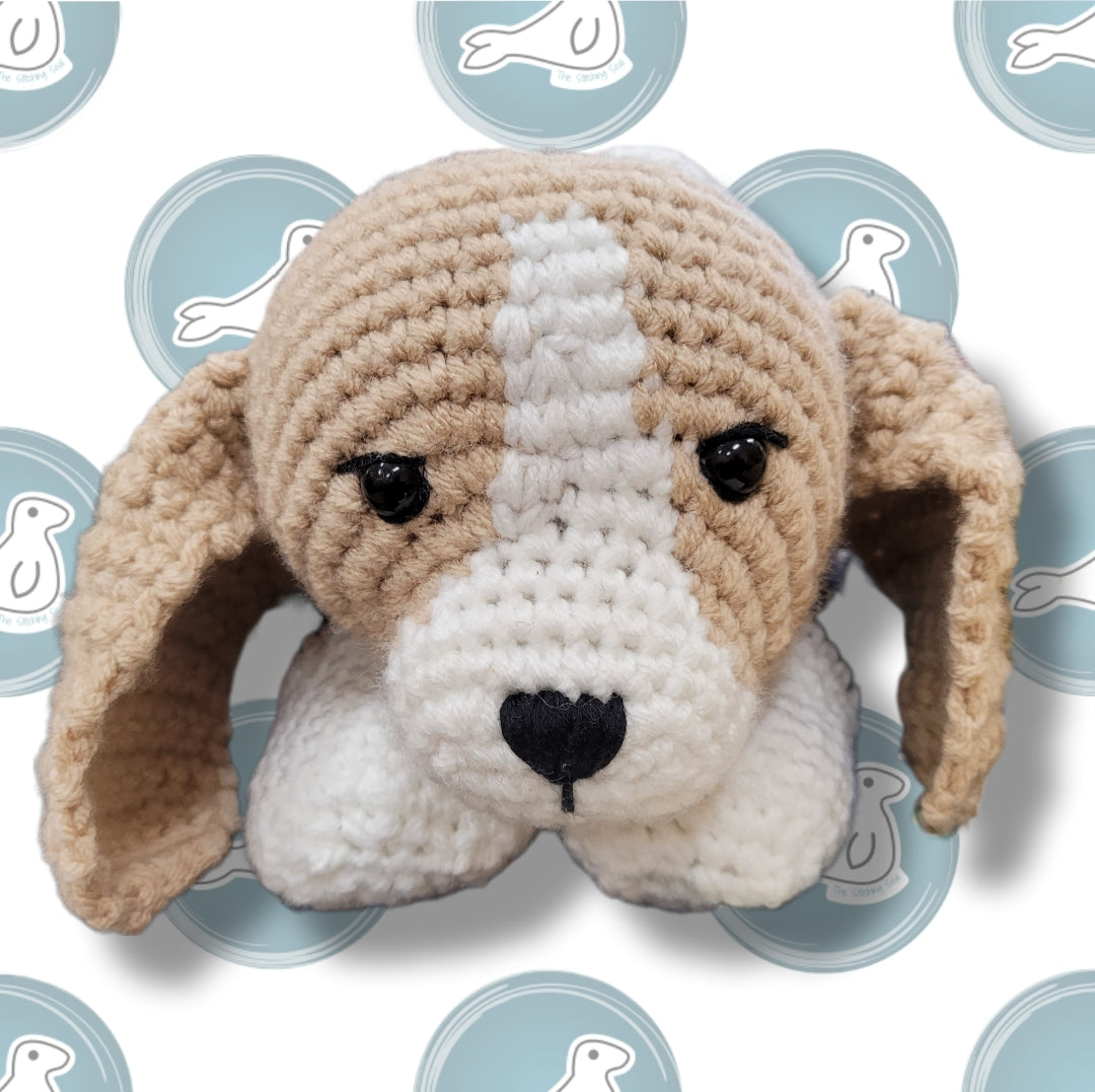 Laying Begal Dog soft toy