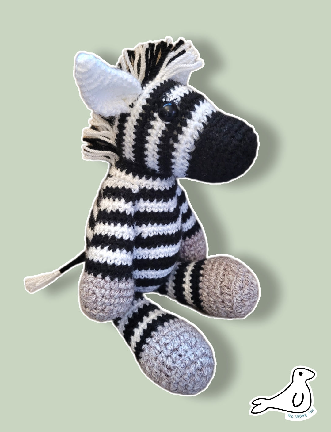 Zena the Zebra Crochet Pattern