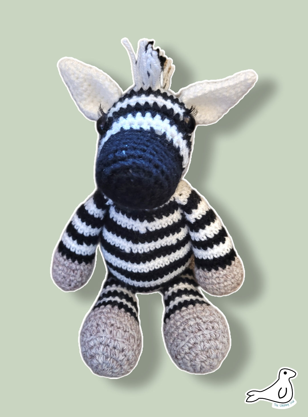 Zena the Zebra Crochet Pattern