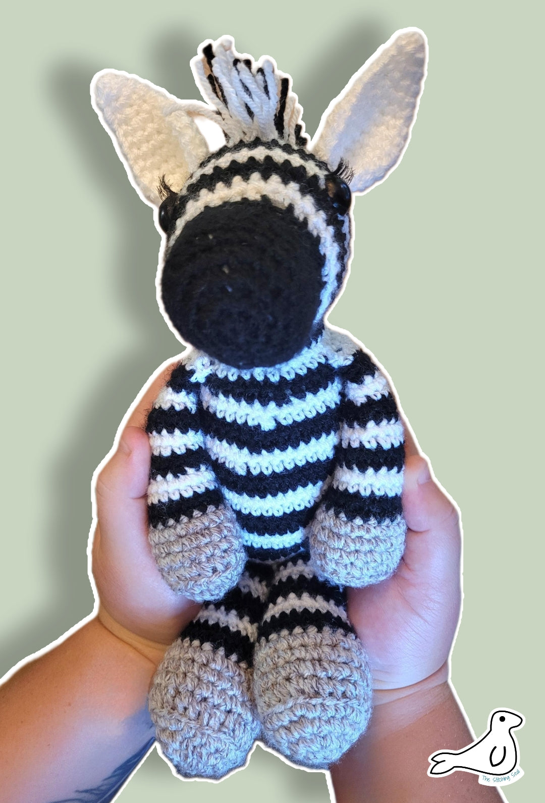 Zena the Zebra Crochet Pattern